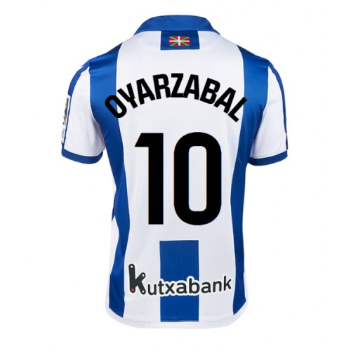 Moški Nogometni dresi Real Sociedad Mikel Oyarzabal #10 Domači 2024-25 Kratek Rokav